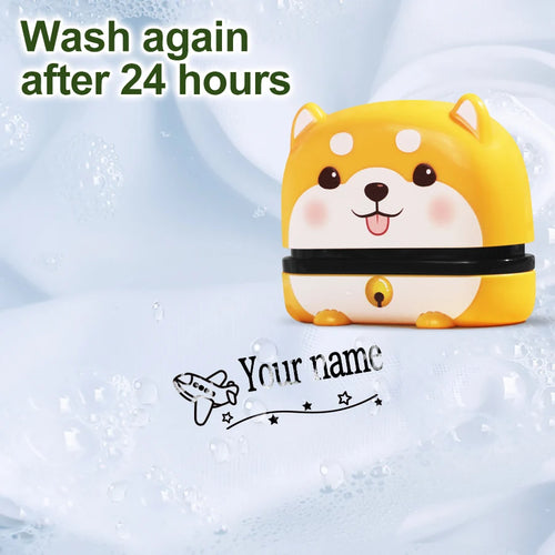 Stampee Shiba stamp - wash durability